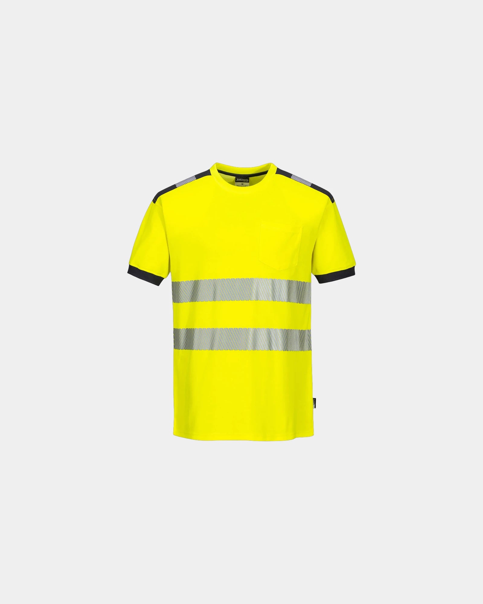 Custom lightweight HiVis cotton T-shirt - Yellow-Green