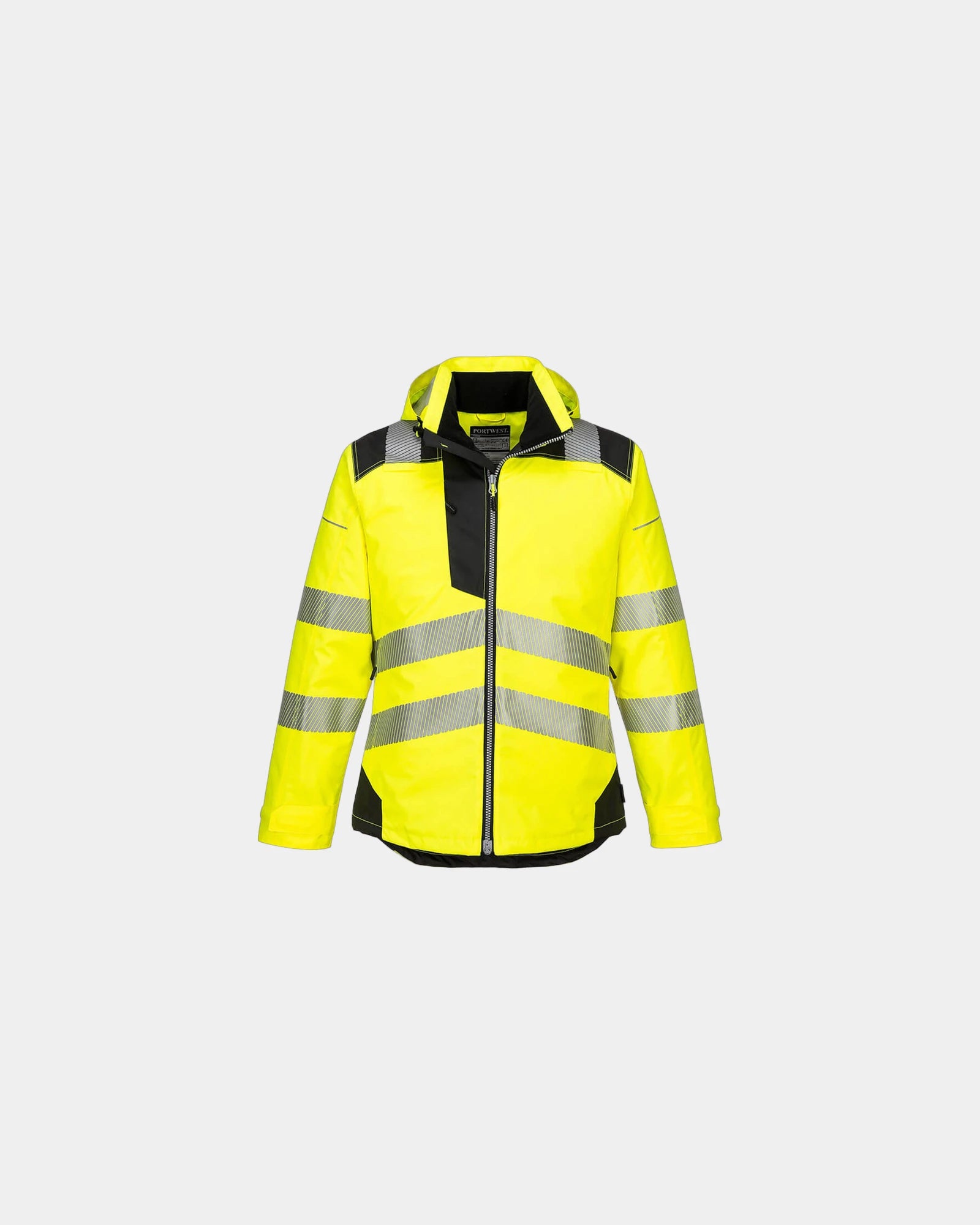 Promotional insulated winter parka HV PW3 - Yellow-Black