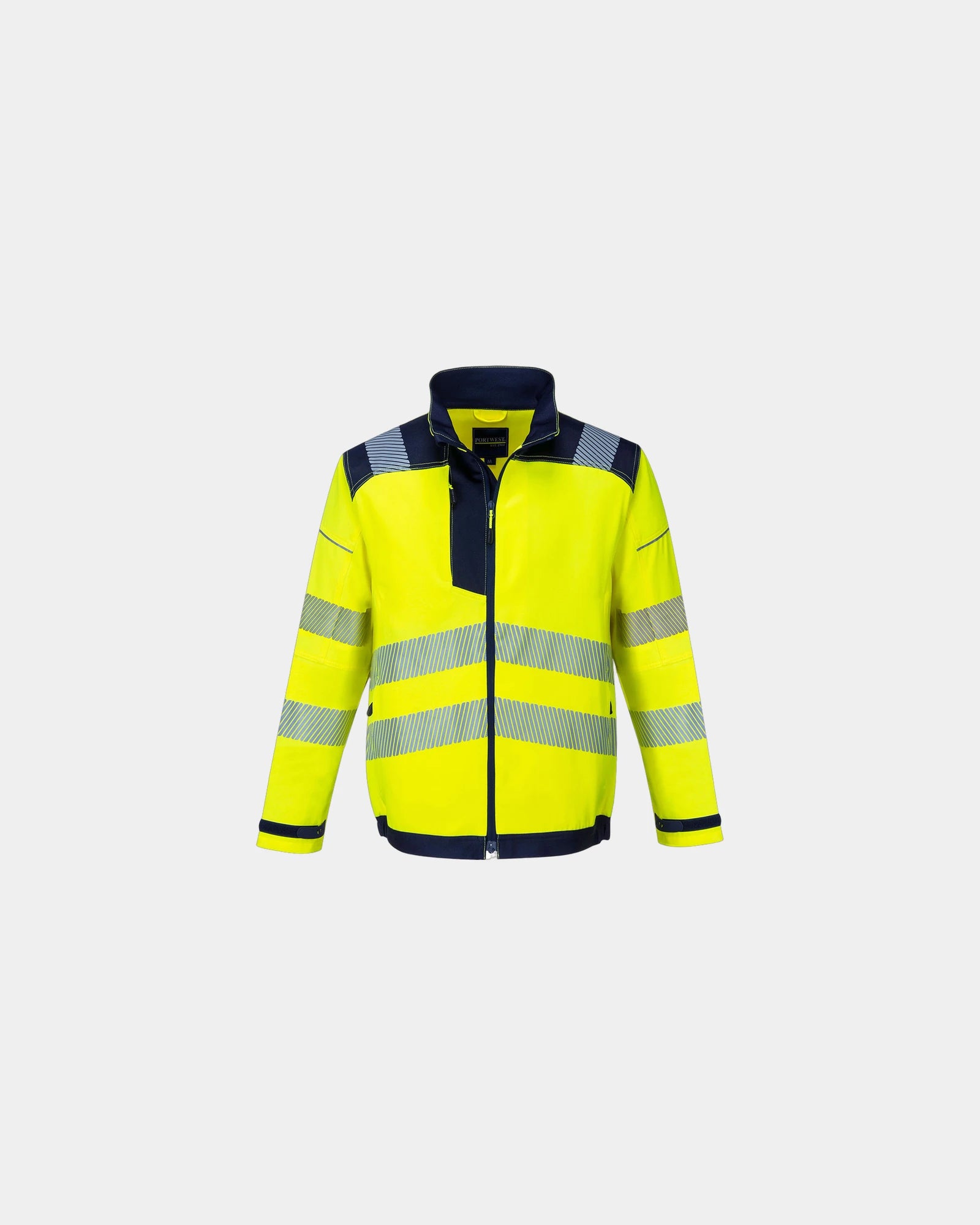 Promotional high visibility jacket HV PW3 - Yellow-Navy