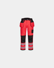 Promotional hi-vis trousers with multifunctional pockets - Dark Blue