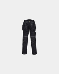 Promotional Kingsmill poly/cotton Holster PW3 pants - Black-Sky Blue
