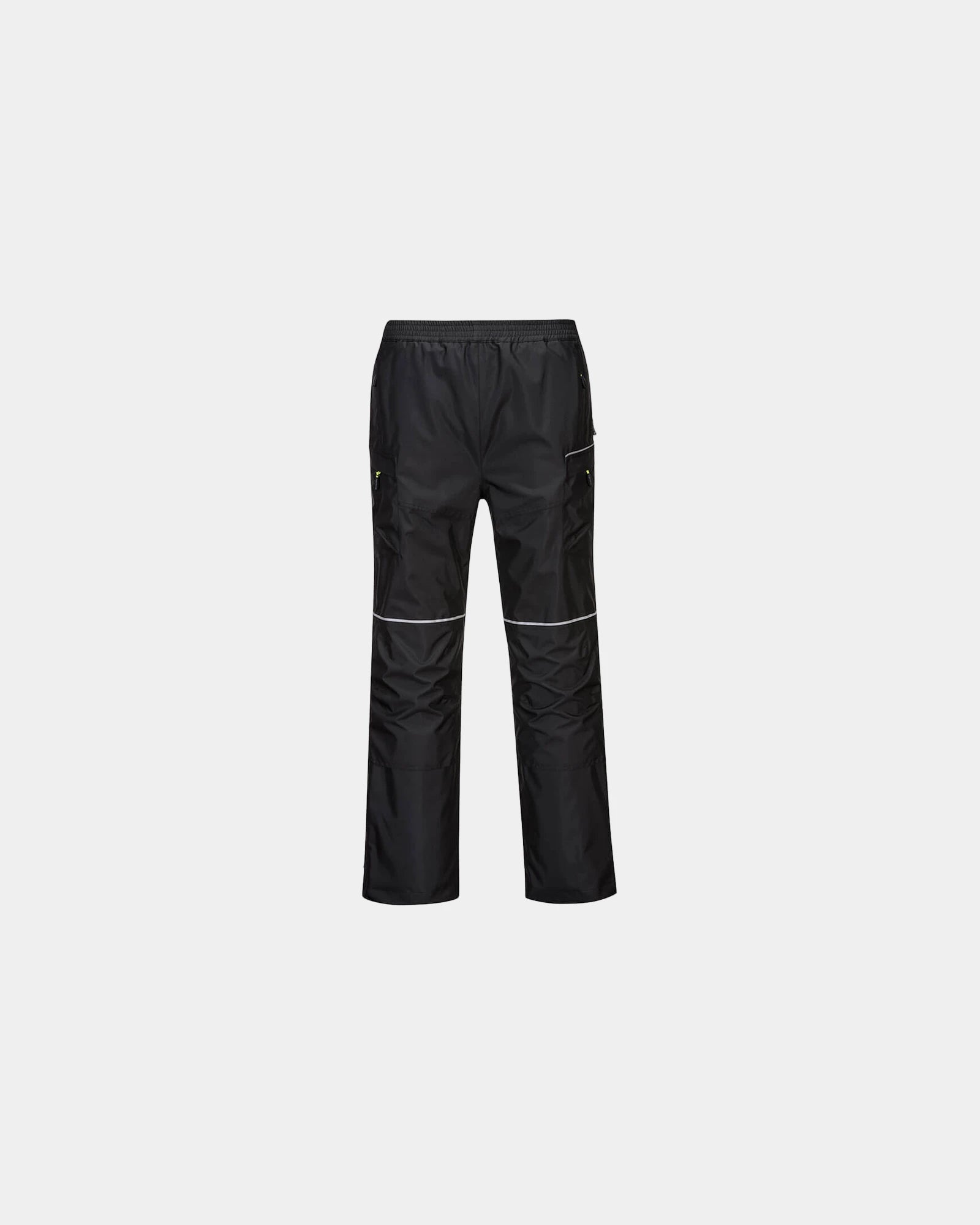 Promotional waterproof breathable trousers Portwest - Black-Sky Blue