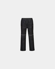 Promotional waterproof breathable trousers Portwest - Black-Sky Blue