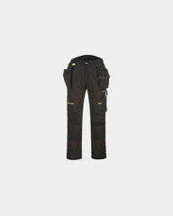 Promotional eco-friendly stretch work pants - Black-Sky Blue