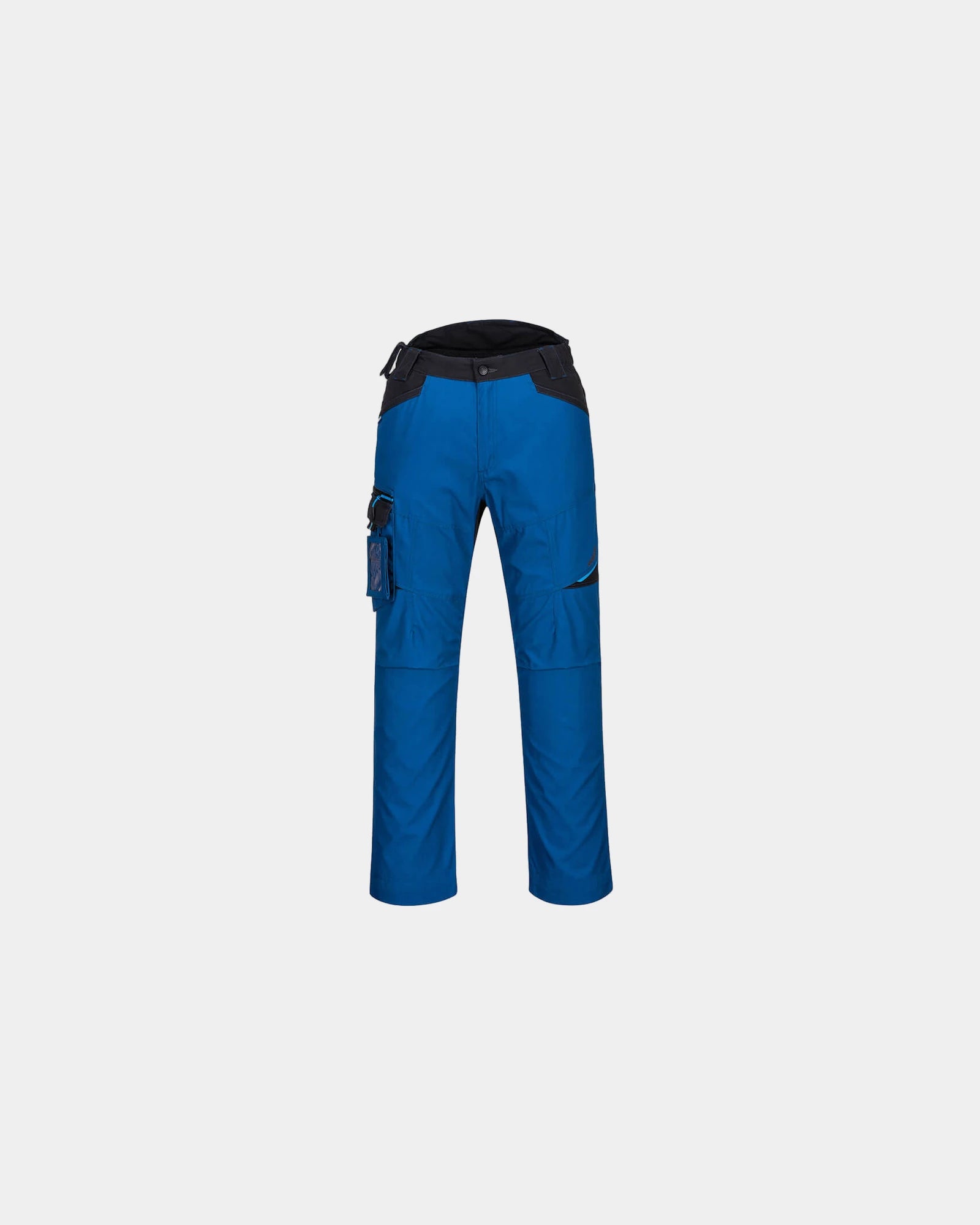 Promotional service pants with stretch panels - Dark Blue