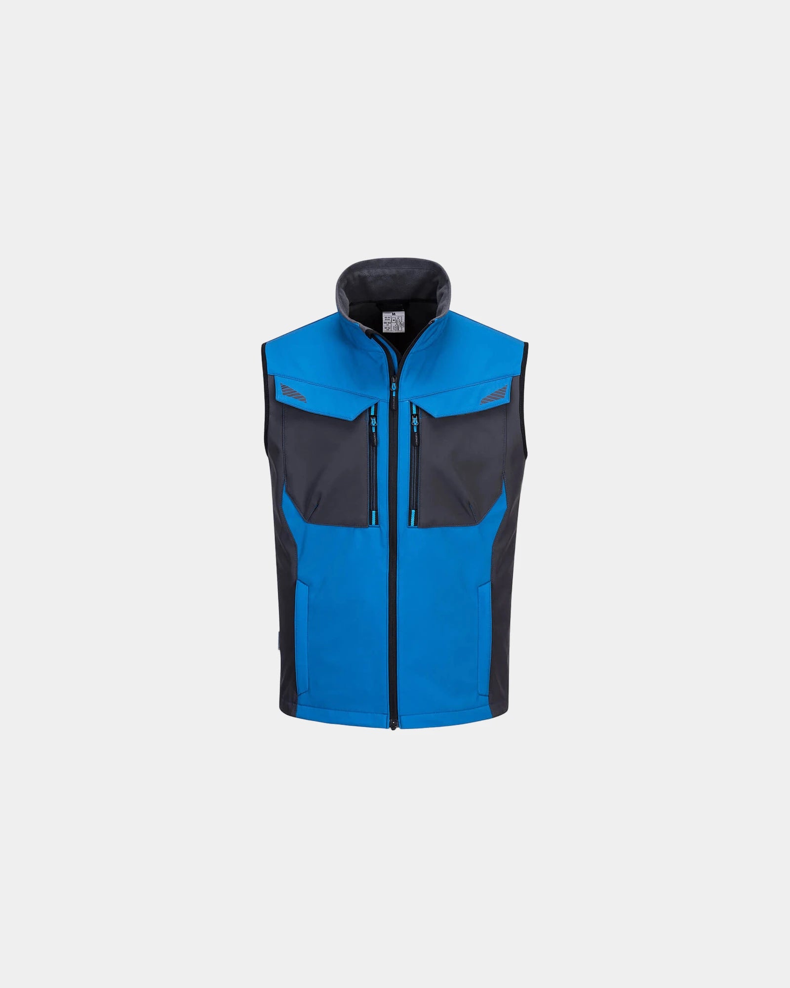 Promotional softshell vest with windproof membrane - Dark Blue