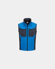 Promotional softshell vest with windproof membrane - Dark Blue