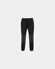 Custom Flexi KX3 work pants for comfort and flexibility - Black-Sky Blue