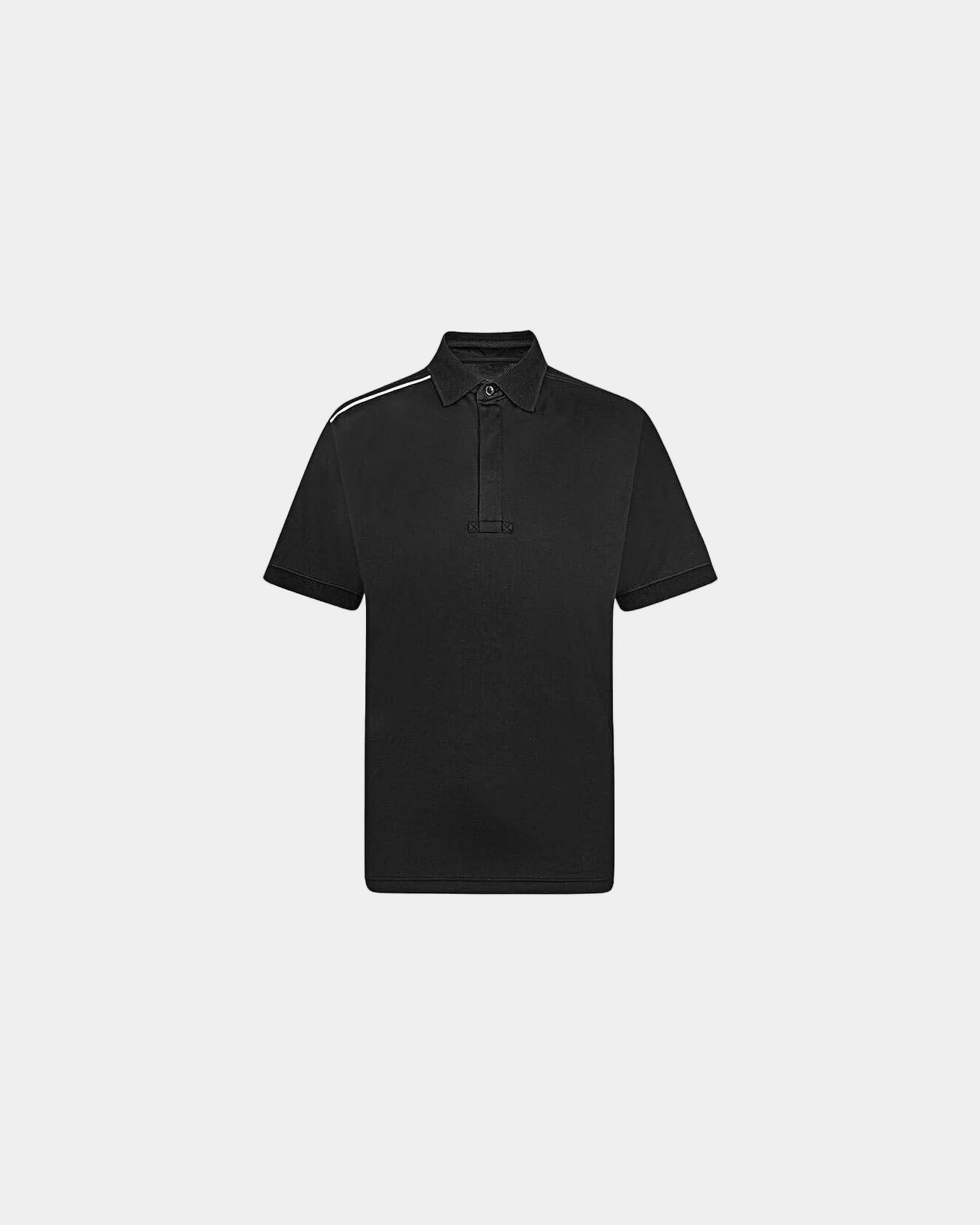 Custom antibacterial quick-dry polo Portwest KX3 - Black-Sky Blue