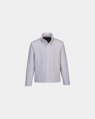 Custom softshell jacket for corporate branding - White