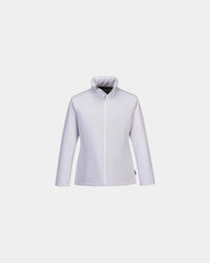 Custom softshell jacket for corporate branding - White
