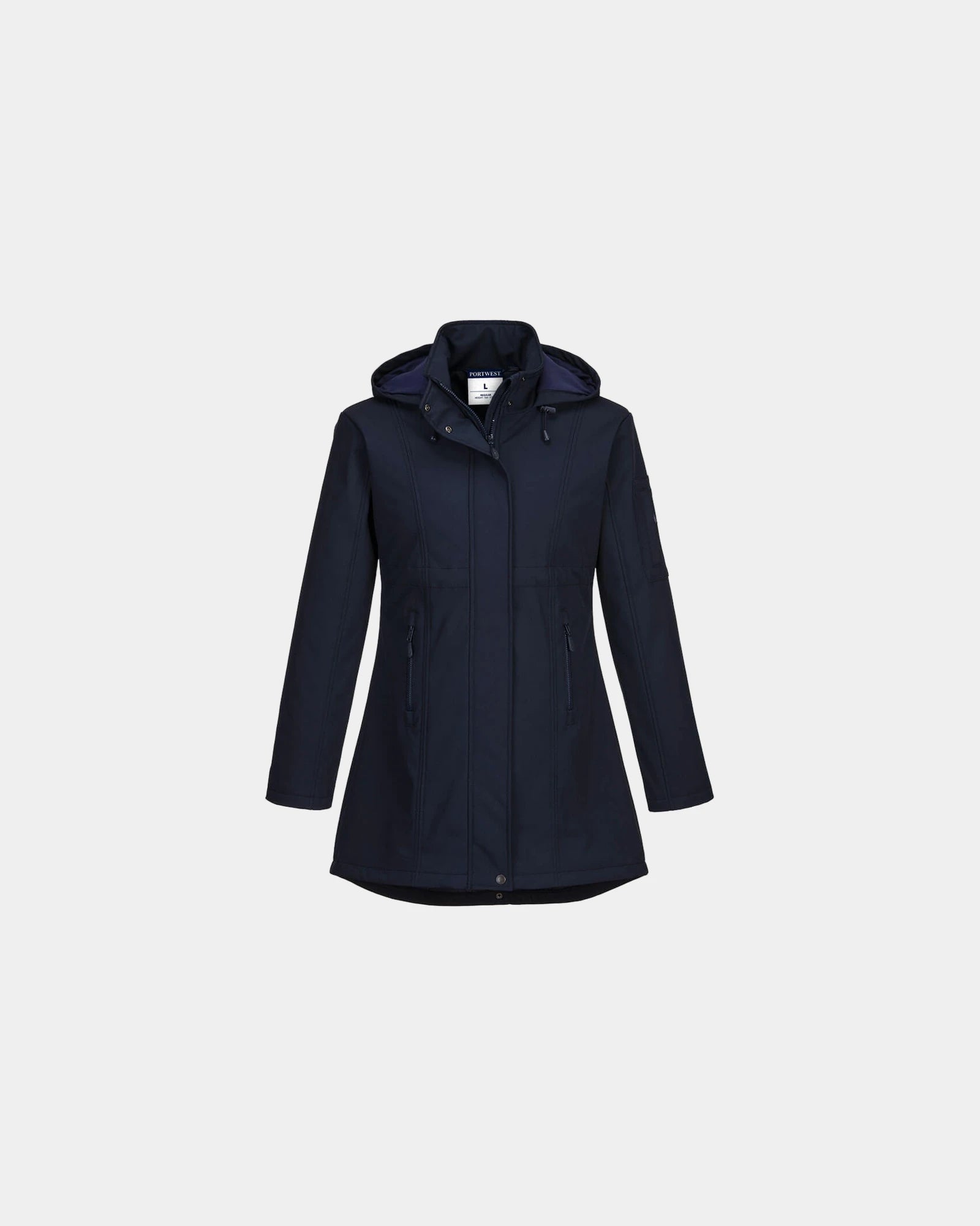 Personalized softshell jacket for women - Navy