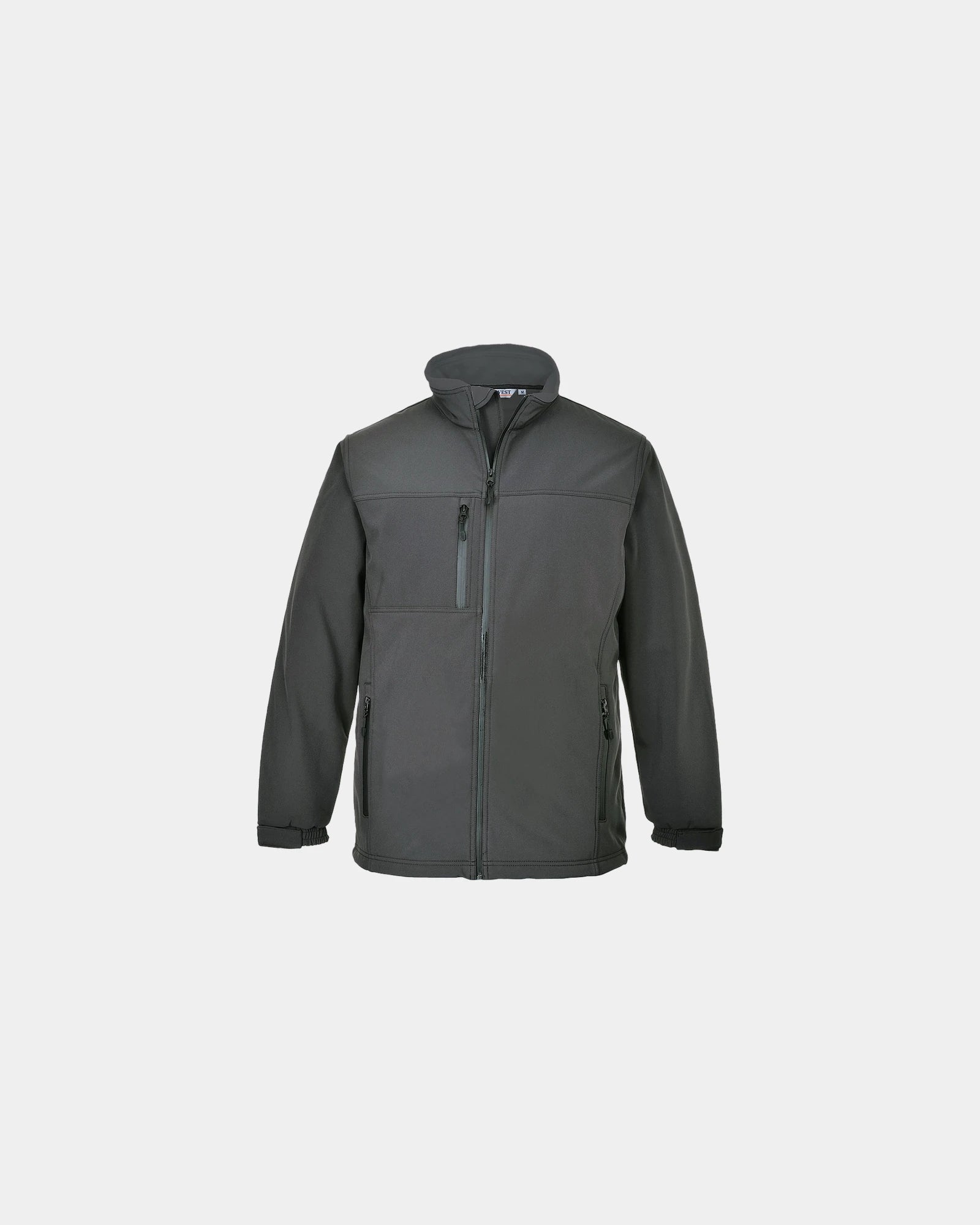 Custom softshell jacket with waterproof features - Grey