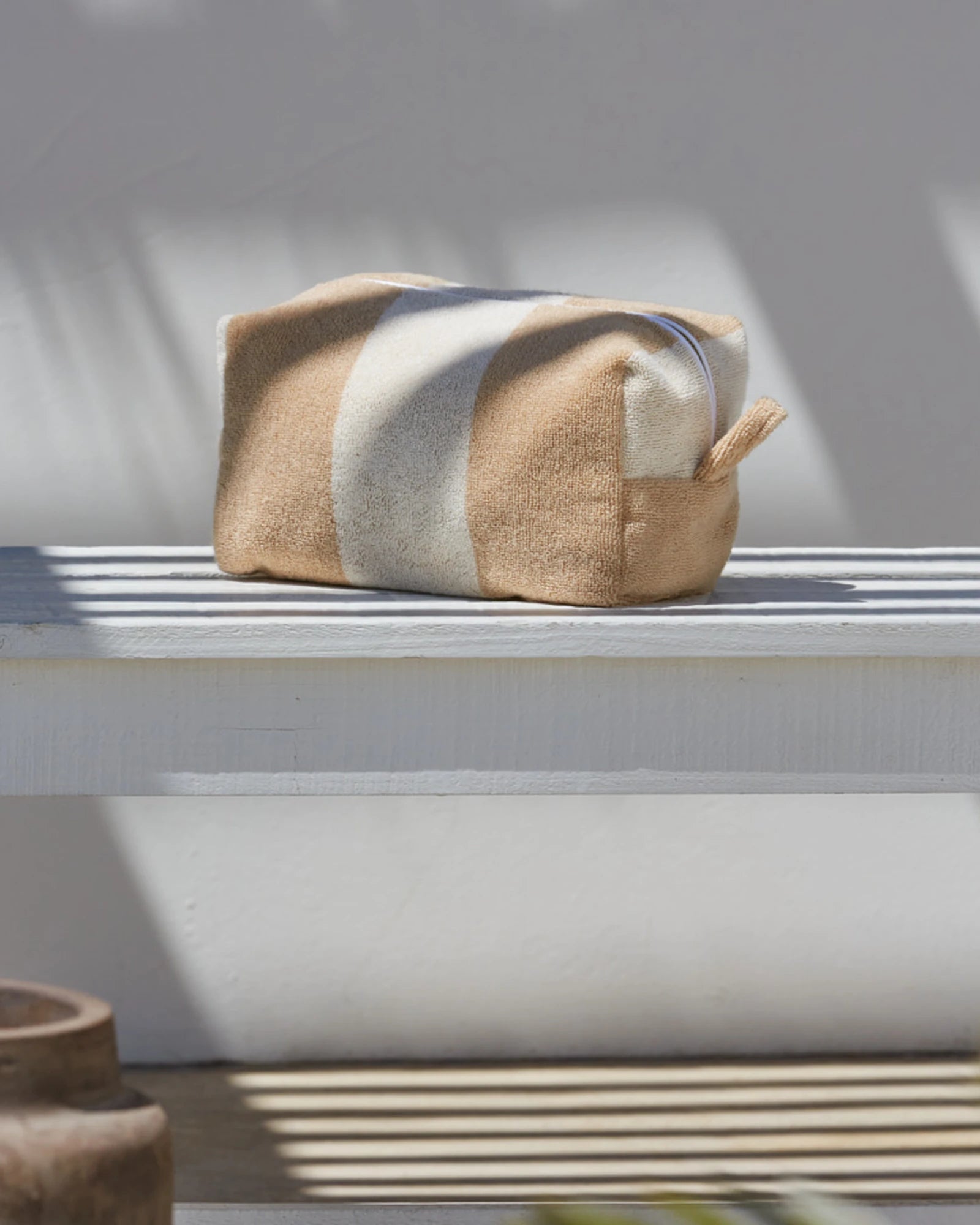 Custom eco-friendly cotton toiletry bag La Serviette Paris - 16