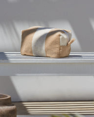 Custom eco-friendly cotton toiletry bag La Serviette Paris - 16