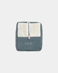 Custom eco-friendly cotton toiletry bag La Serviette Paris - 1