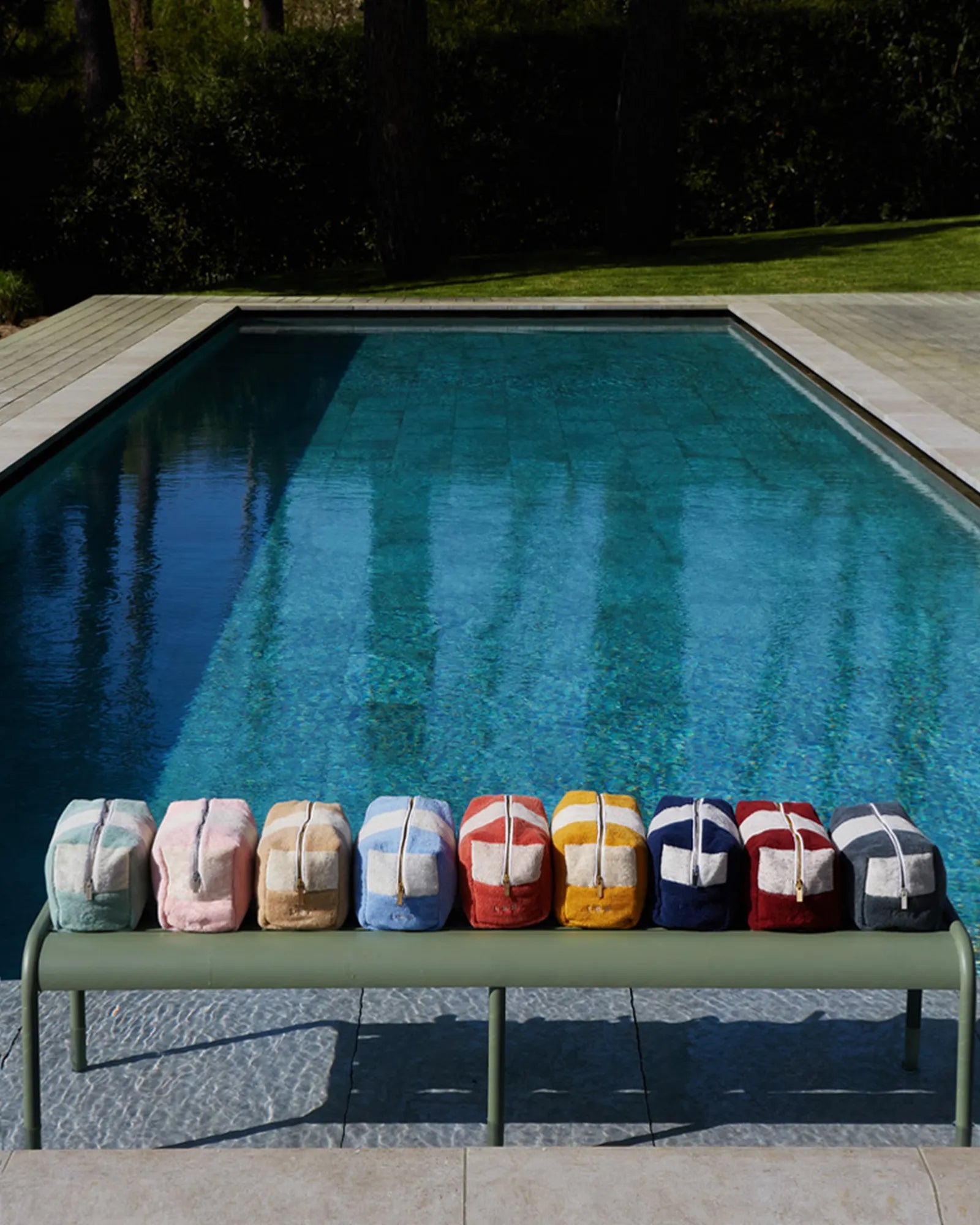 Custom eco-friendly cotton toiletry bag La Serviette Paris - 38