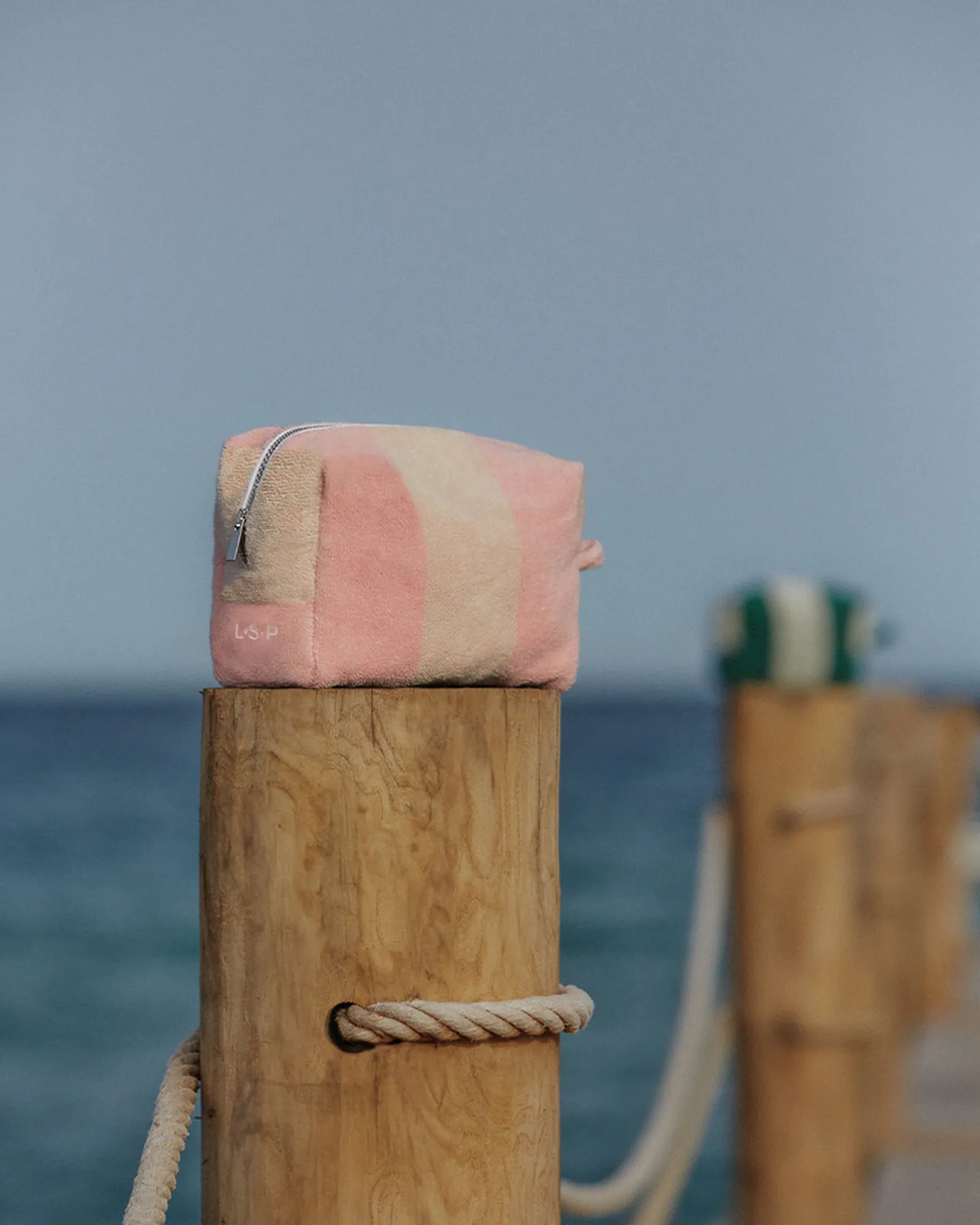 Custom eco-friendly cotton toiletry bag La Serviette Paris - 25