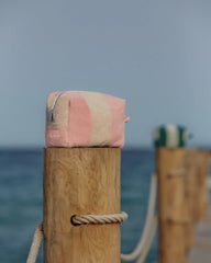 Custom eco-friendly cotton toiletry bag La Serviette Paris - 25
