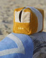 Custom eco-friendly cotton toiletry bag La Serviette Paris - 22