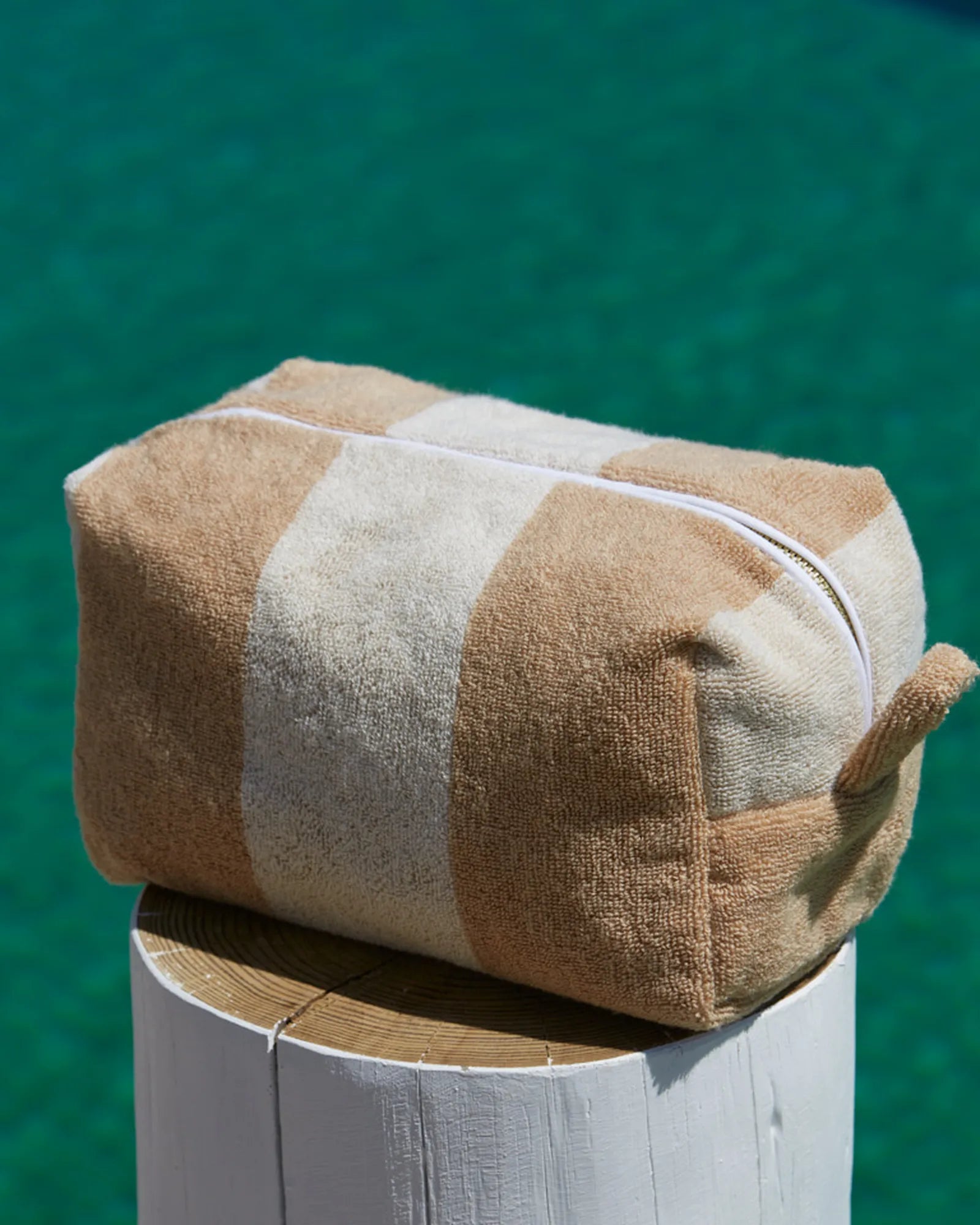 Custom eco-friendly cotton toiletry bag La Serviette Paris - 18