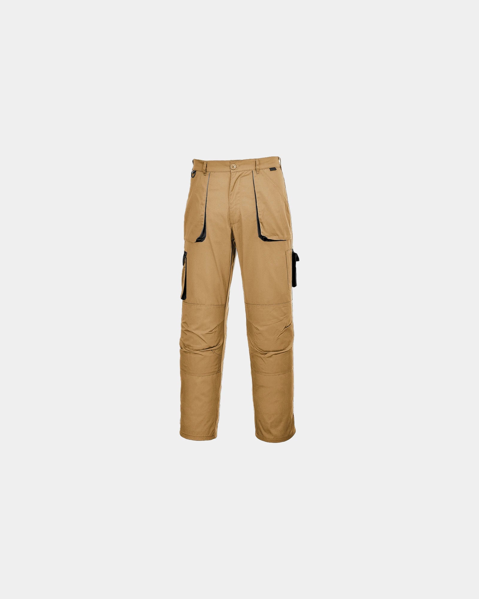 Custom cotton Texo Contrast trousers - Green