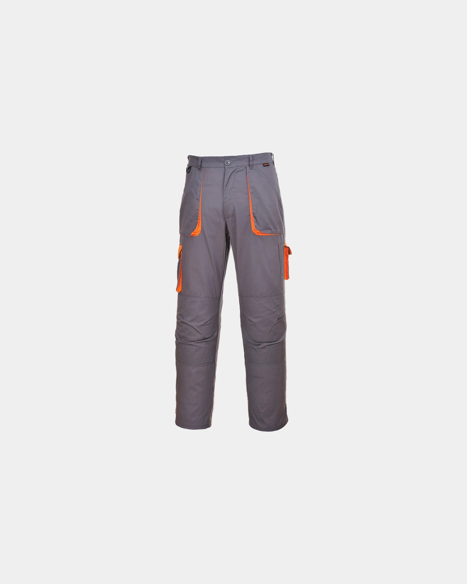 Custom cotton Texo Contrast trousers - Grey