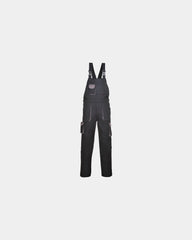 Custom cotton bib apron for businesses and teams - Black-Sky Blue