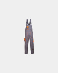Custom cotton bib apron for businesses and teams - Grey