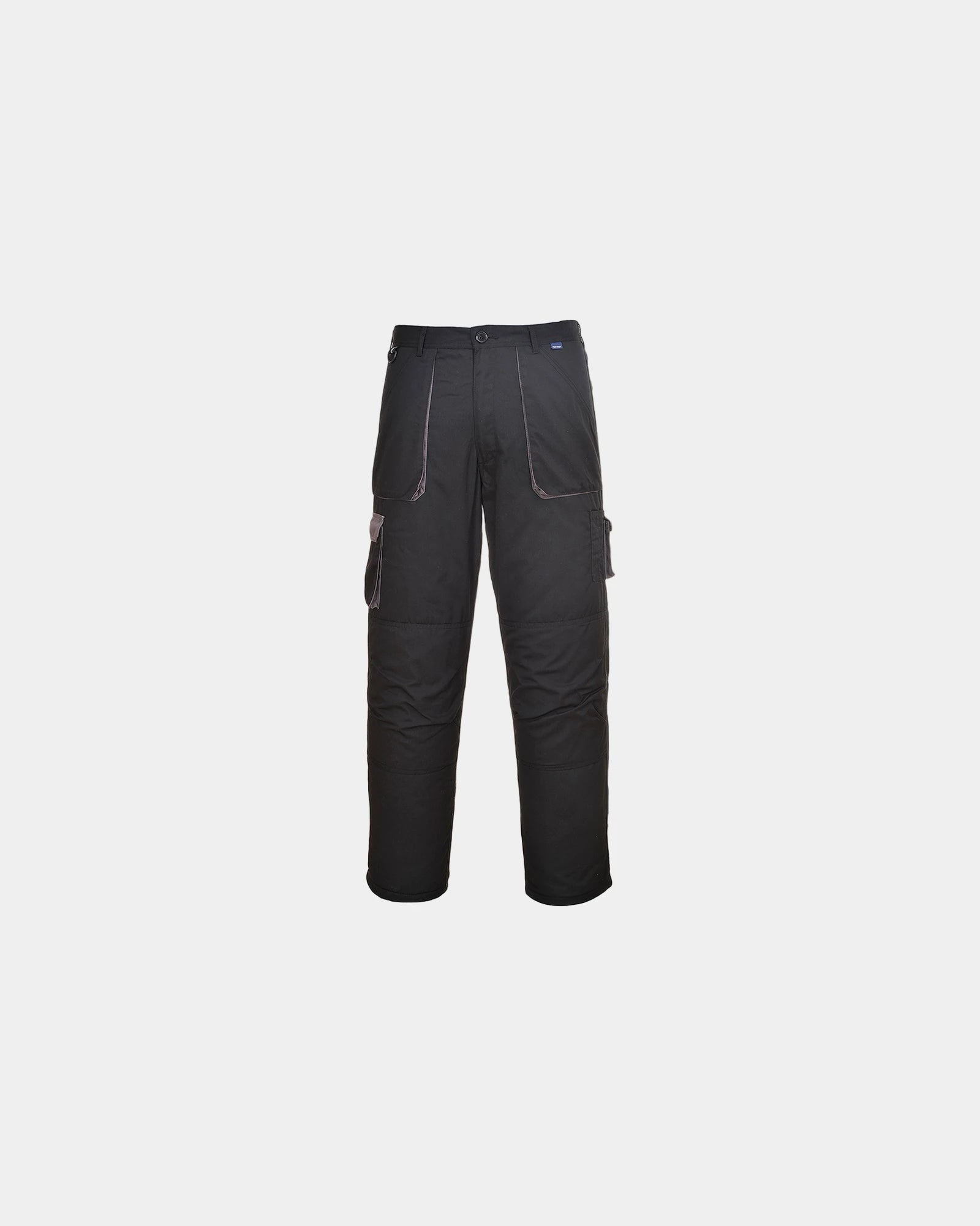 Promotional Texo Contrast pants - Black-Sky Blue