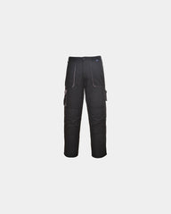 Promotional Texo Contrast pants - Black-Sky Blue