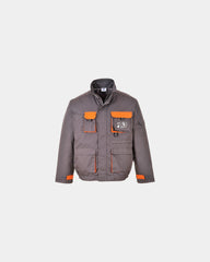 Promotional insulated jacket for cold weather - Grey