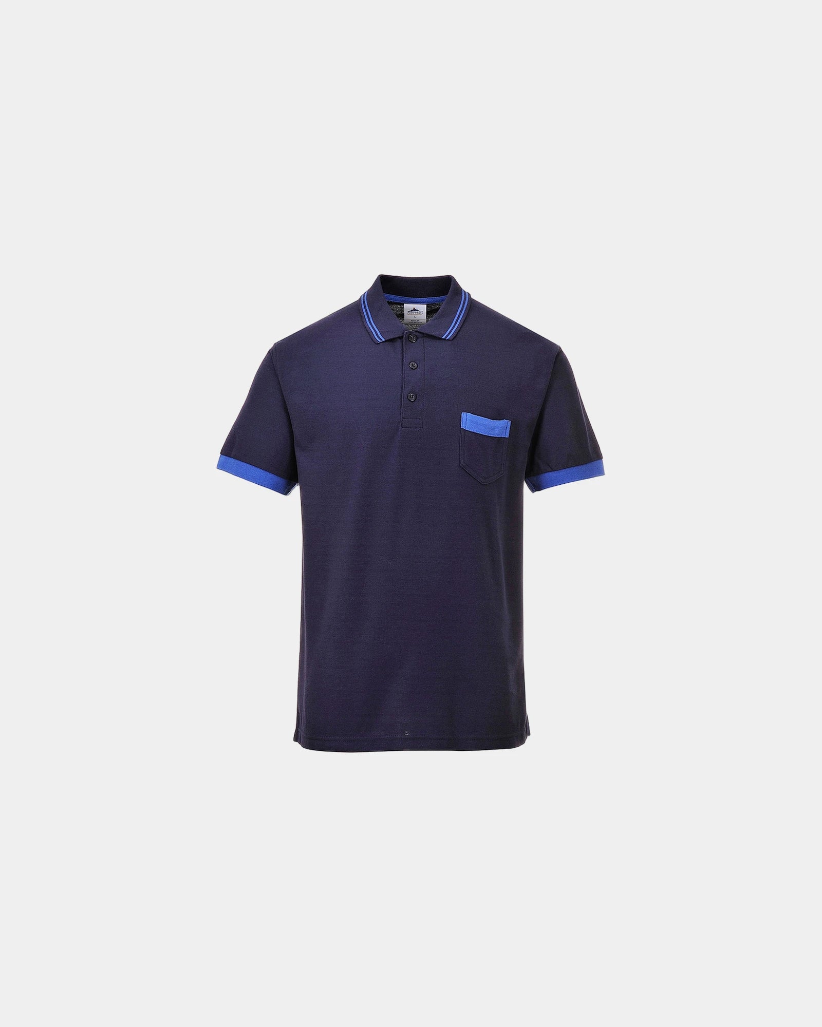 Custom polo Texo Contrast - Navy