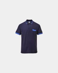 Custom polo Texo Contrast - Navy