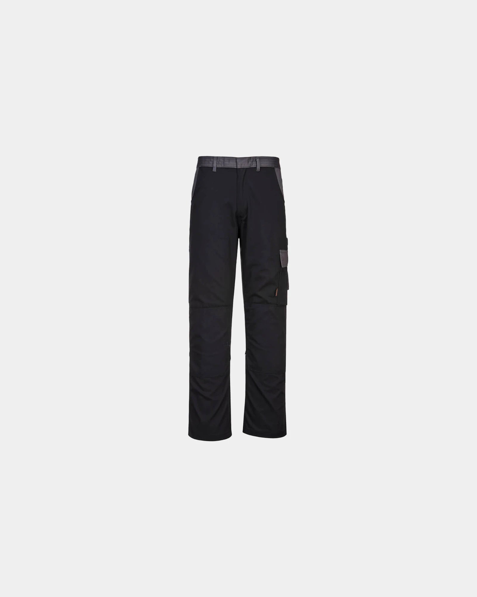 Promotional multi-pocket pants Munich - Black-Sky Blue
