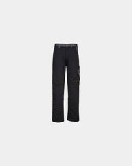 Promotional multi-pocket pants Munich - Black-Sky Blue