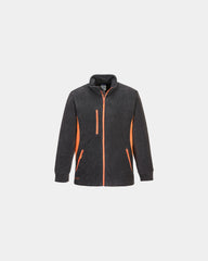 Custom fleece jacket Texo - Grey