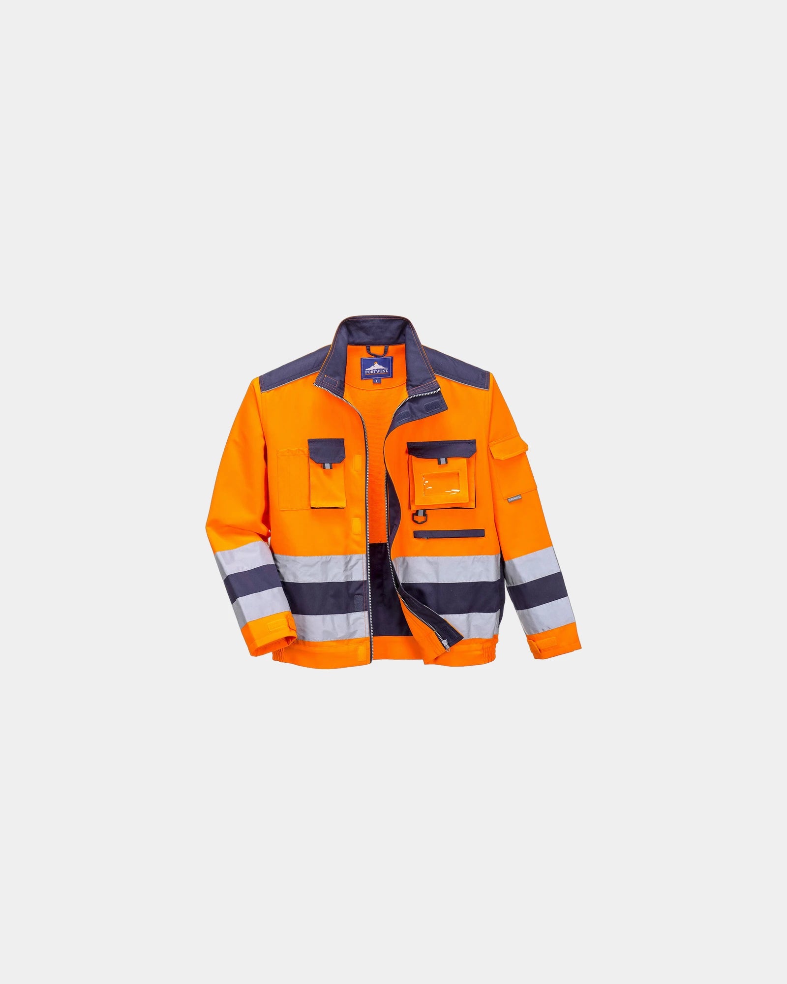 Promotional bicolor jacket Portwest Lille - Orange