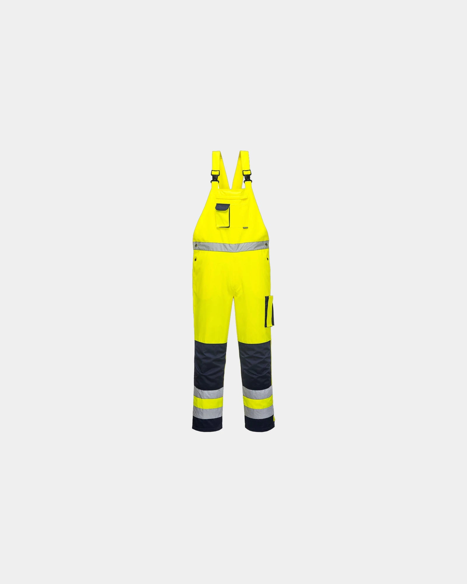 Promotional multipoch HV bicolore overalls - Yellow-Navy