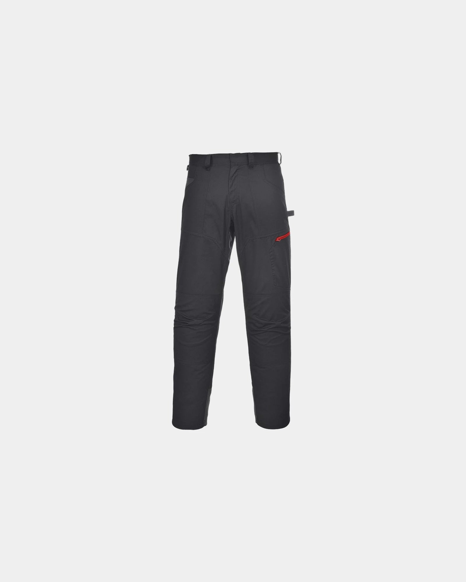 Promotional durable pants Danube - Black-Sky Blue