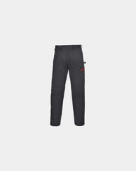 Promotional durable pants Danube - Black-Sky Blue