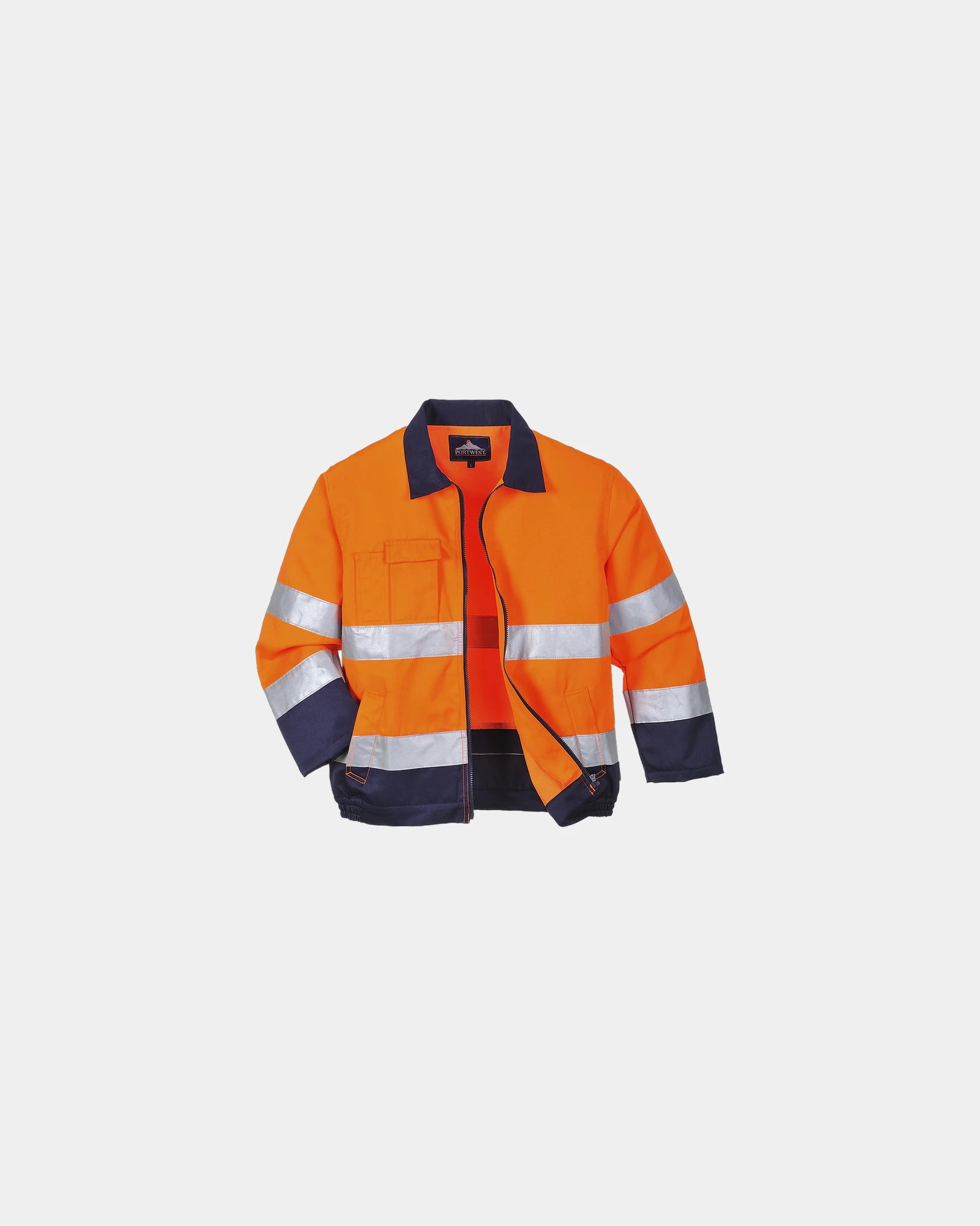 Promotional Hi-Vis Madrid jacket - Orange