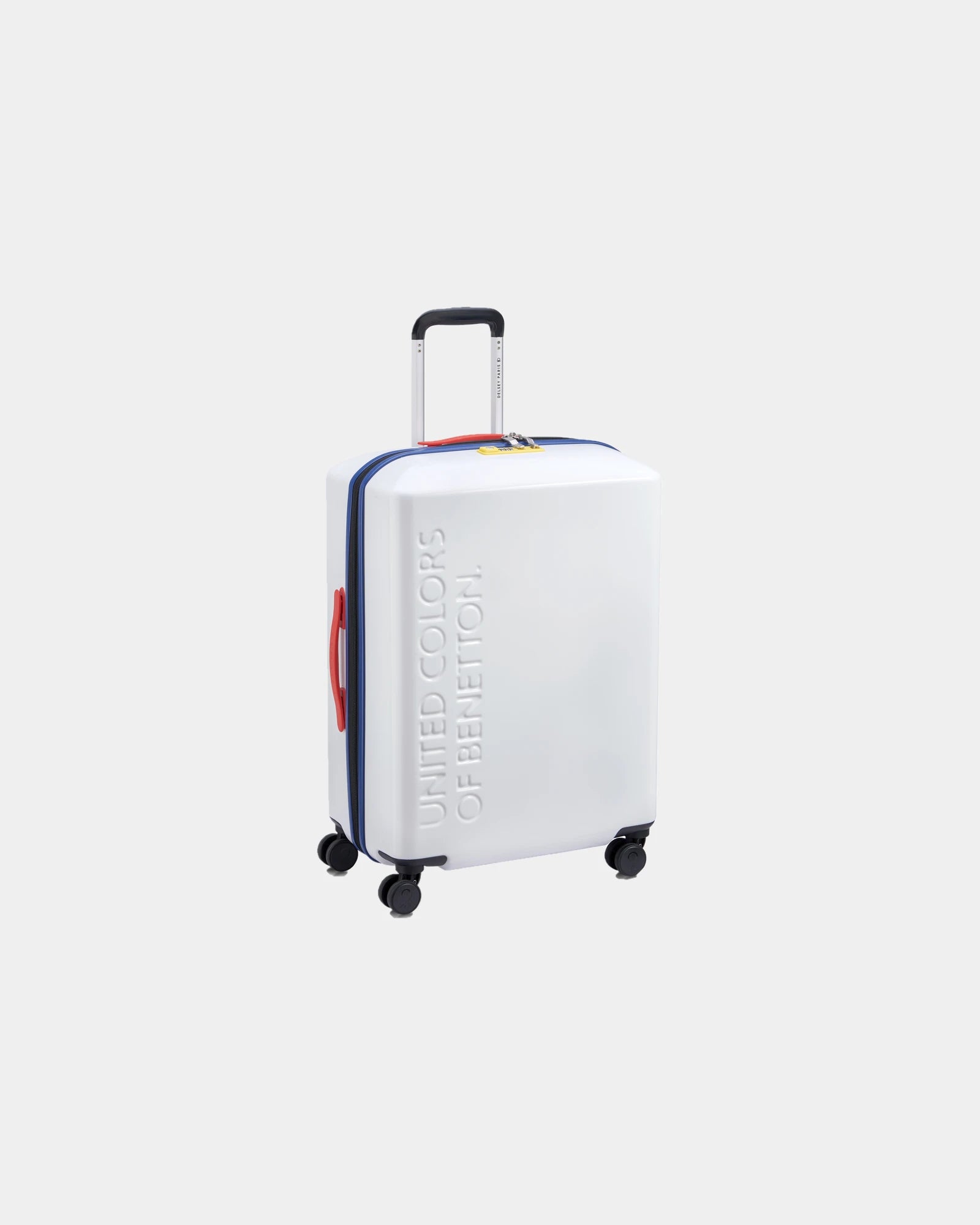 Promotional ABS trolley suitcase 66 cm - White