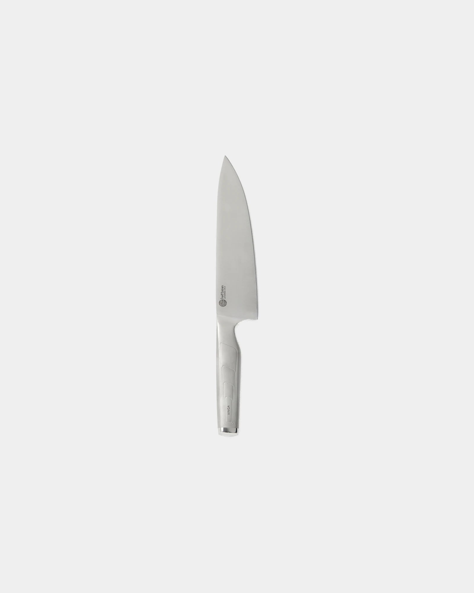 Custom stainless steel chef knife Vinga Hattasan - Steel