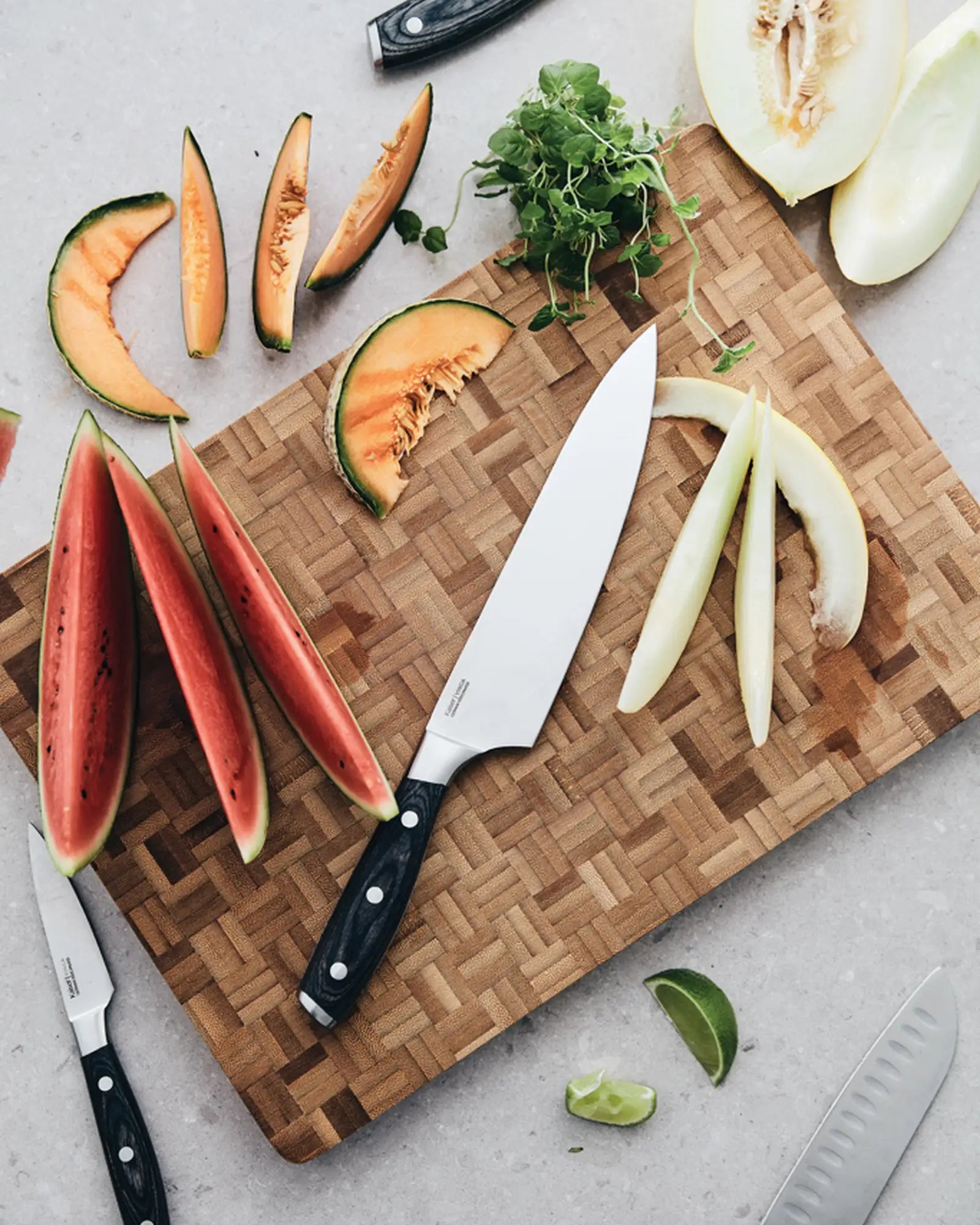 Custom stainless steel chef knife set Vinga Kaiser - 5