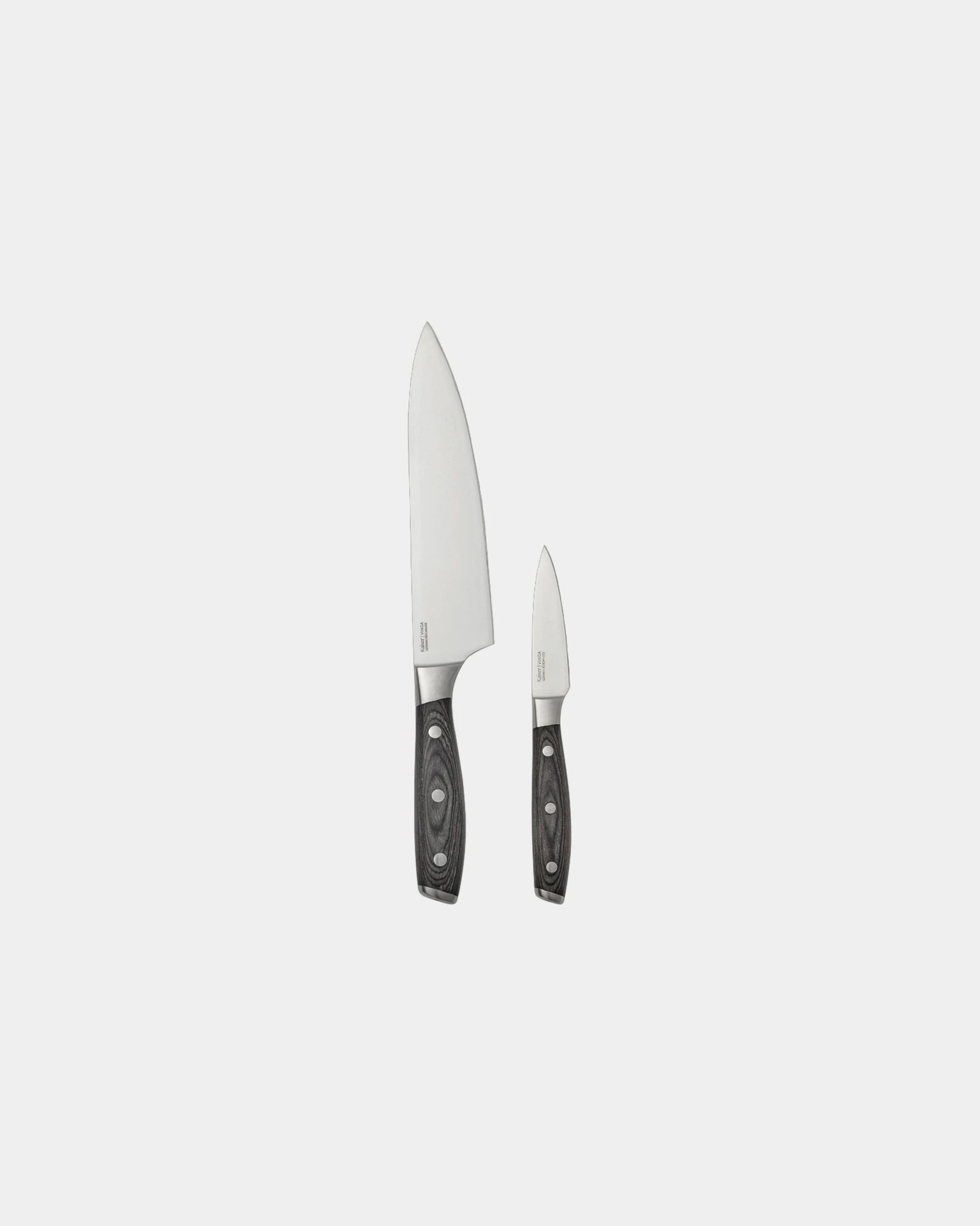 Custom stainless steel chef knife set Vinga Kaiser - Steel