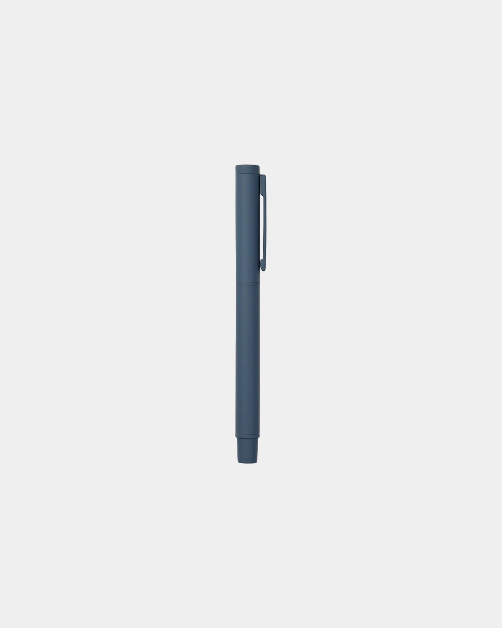 Custom recycled stainless steel pen Vinga Baltimore - Navy