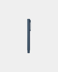 Custom recycled stainless steel pen Vinga Baltimore - Navy