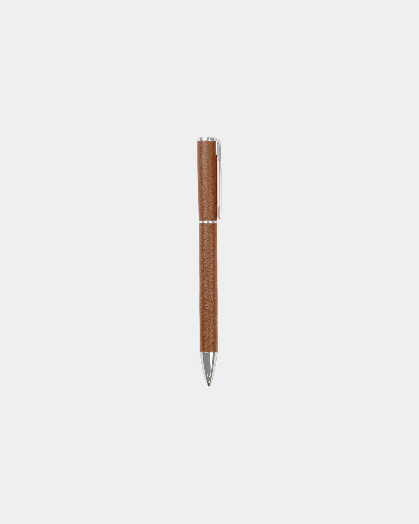 Custom recycled aluminum pen Vinga Timo - Brown