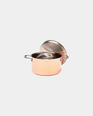 Custom copper cookware Vinga Baron 6L casserole - Brown